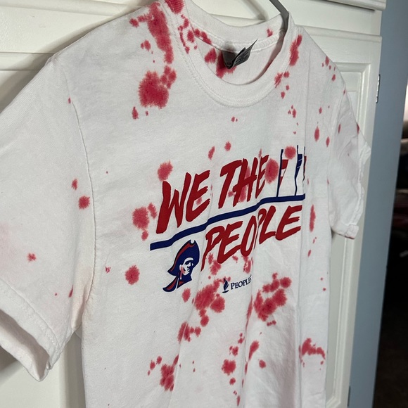 Robert Morris University (RMU) Splatter Tie dyed Shirt - Picture 4 of 5